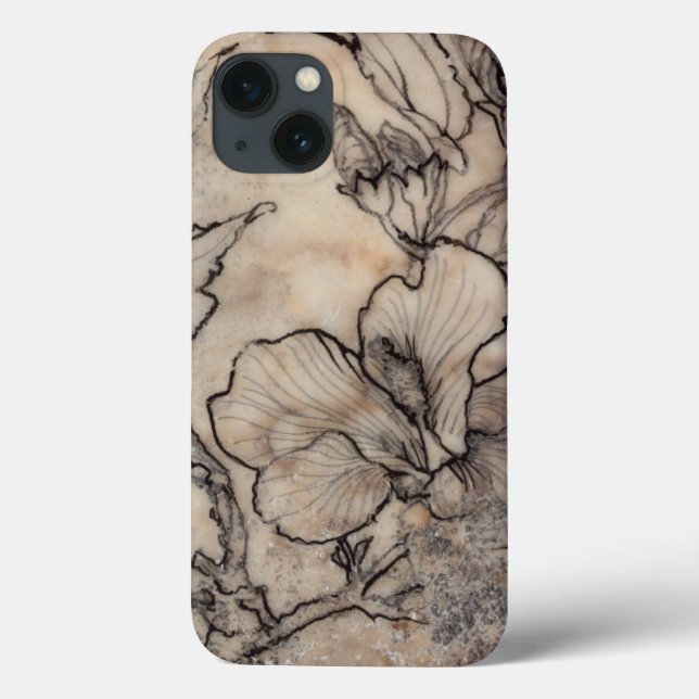 Tattooed Floral I Case-Mate iPhone Case (Back)
