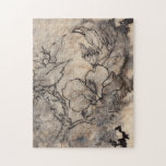 Tattooed Floral I Jigsaw Puzzle<br><div class="desc">Floral</div>