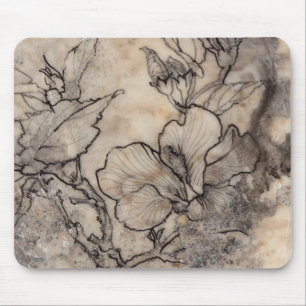 Tattooed Floral I Mouse Pad