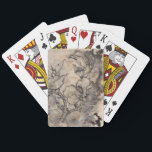 Tattooed Floral I Playing Cards<br><div class="desc">Floral</div>