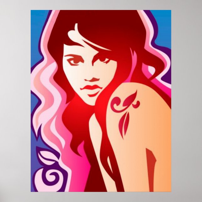 Tattooed Girl - Poster (Front)