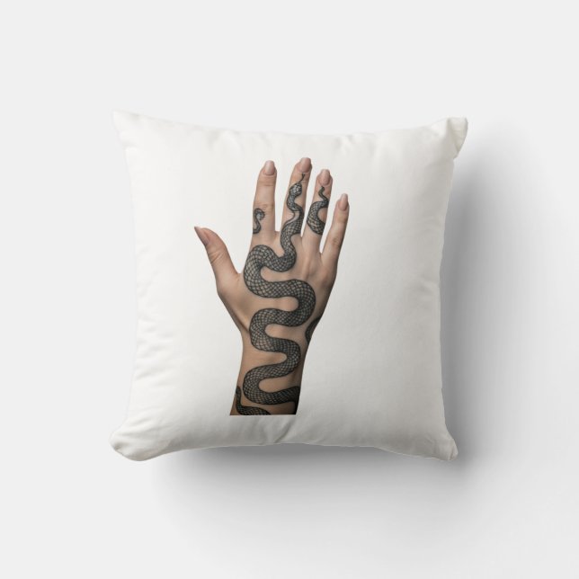 tattooed hand cushion (Front)