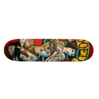Tattooed-Lately, FS Skateboard