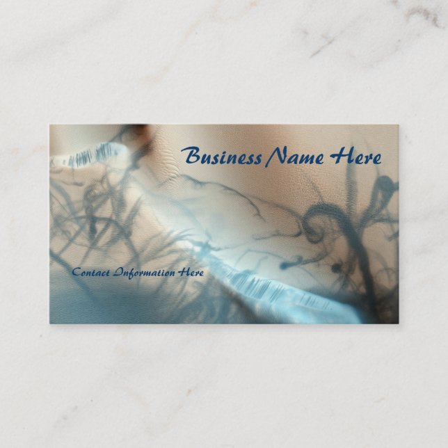Tattooed Mars Business Cards (Front)