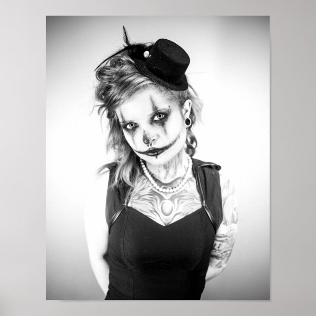 Tattooed Model - Ashley Lynn Poster (Front)