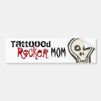 Tattooed Rocker Mom Sticker