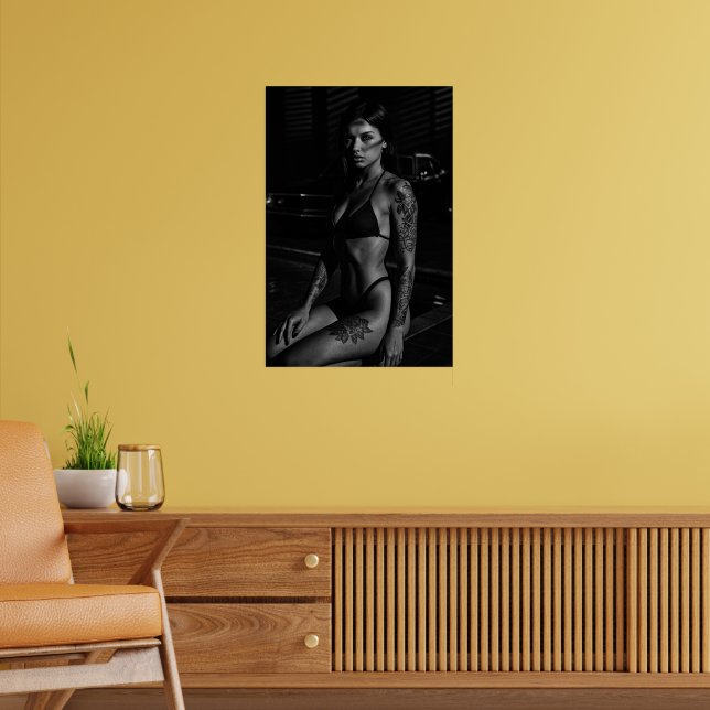 Tattooed Silence Poster (Living Room 2)