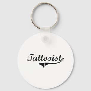 Tattooist Professional Job Keychain