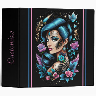 Tattoos And Roses Binder