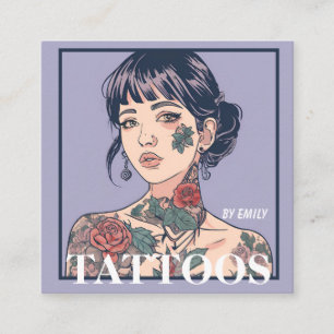 Tattoos Artist Graphic Business Card