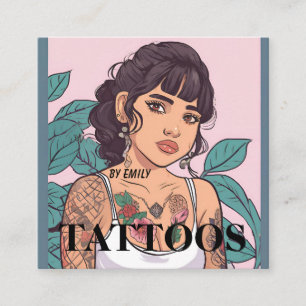 Tattoos Artist Graphic Business Card