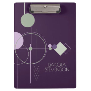 Tattoos Linework   Bohemian Purple Green Branding Clipboard
