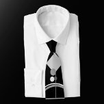 Tattoos Modern Art Deco | Monochrome Simple Custom Tie<br><div class="desc">Simple tribal tattoo style sacred geometry line work and shapes in a neutral unisex palette. Inspired a 1920 Great Gatsby roaring 20s modern abstract art deco dream-catcher motif. The geometric design features various shades or colours of sharp linework with various circles, diamonds, and squares to add the perfect pop of...</div>