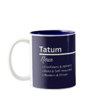 Tatum Personalized Name Coffee Mug