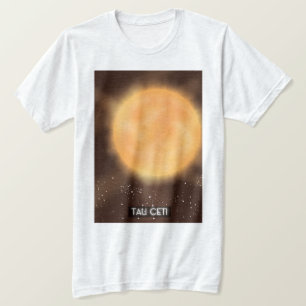 Tau Ceti Space Art poster T-Shirt