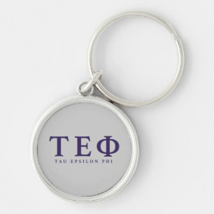 Tau Epsilon Phi Letters Keychain