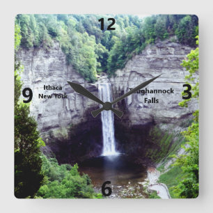 TAUGHANNOCK FALLS ITHACA clock