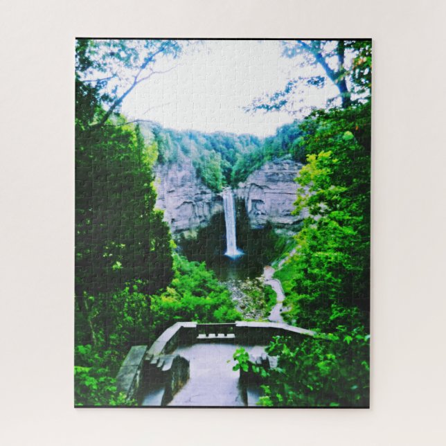 TAUGHANNOCK FALLS  ITHACA puzzle (Vertical)