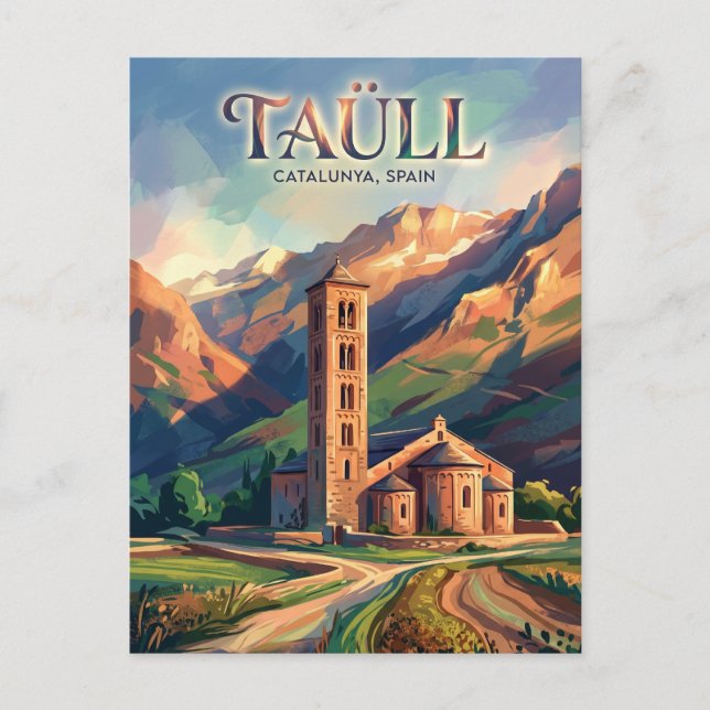 Taüll Spain Postcard (Front)