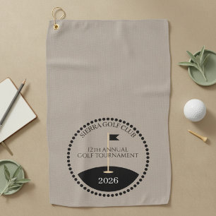 Taupe Annual Tournament Golf Club Towel