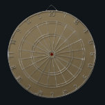 Taupe Coffee Colour Decor Background Customizable Dartboard<br><div class="desc">This custom product is available in a solid taupe coffee colour decor for yourself or as a gift sure to make an impression in all occasions. Click on the "Customize it!" button or link you find on this product page to reveal a set of user friendly designing tools to customize...</div>