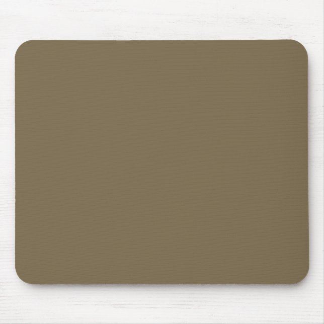 Taupe Coffee Colour Decor Background Customizable Mouse Pad (Front)