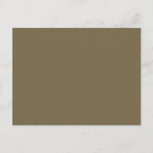Taupe Coffee Colour Decor Background Customizable Postcard