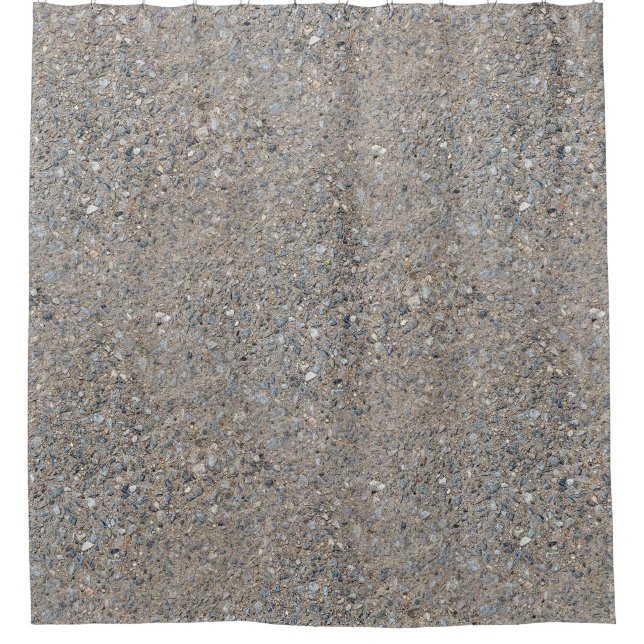 Taupe Concrete Cement Blue Aggregate Sidewalk (Front)