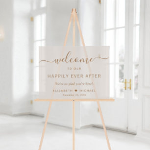 Taupe de mariage Bienvenue à Happily Ever After