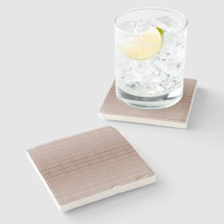 Taupe Serenity Stone Coaster