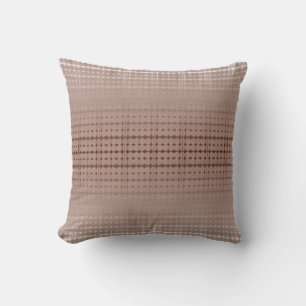 Taupe Serenity Throw Pillow