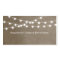 Taupe String Lights Wedding Insert Card
