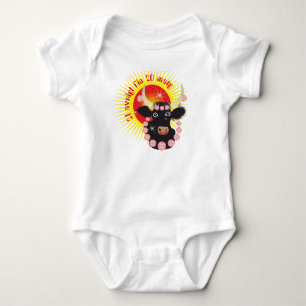 Taur 21 avrigl fin 20 matg baby bodysuit