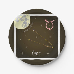 Taur 21 avrigl fin 20 matg / Teller Paper Plate