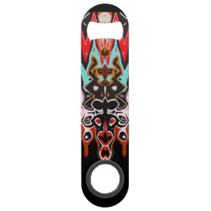 Taureau font face à l'ouvreur de bouteille de