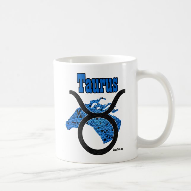 Taureau la tasse de café équine de Taureau (Droite)