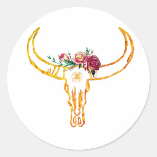 Taureau Or, Sticker Rose