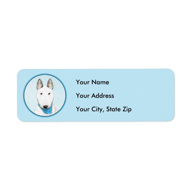 Taureau Terrier - Cute Original Chien Art (Devant)