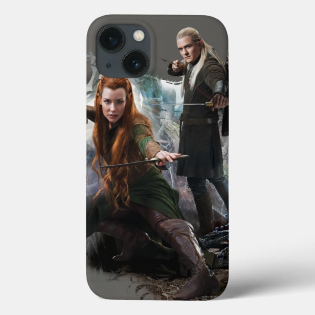TAURIEL™ and LEGOLAS GREENLEAF™ Graphic Case-Mate iPhone Case (Back)