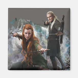 TAURIEL™ and LEGOLAS GREENLEAF™ Graphic Magnet