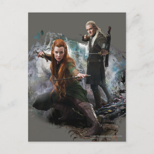 TAURIEL™ and LEGOLAS GREENLEAF™ Graphic Postcard