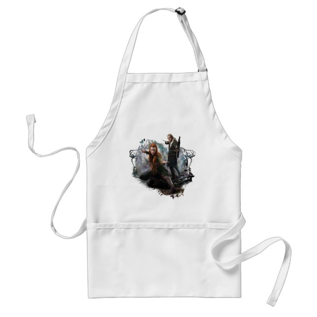 TAURIEL™ and LEGOLAS GREENLEAF™ Graphic Standard Apron (Front)