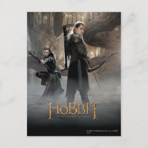 TAURIEL™ And LEGOLAS GREENLEAF™ Movie Poster 2 Postcard