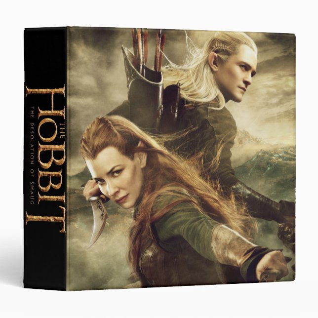 TAURIEL™ And LEGOLAS GREENLEAF™ Movie Poster 3 Binder (Front/Spine)
