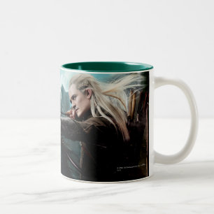 TAURIEL™ and LEGOLAS GREENLEAF™ Movie Poster Two-Tone Coffee Mug