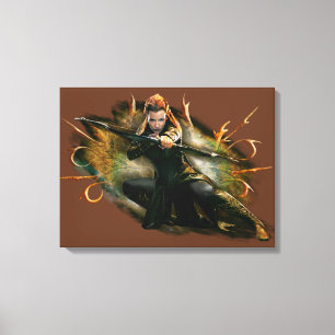 TAURIEL™ Drawing Bow Canvas Print