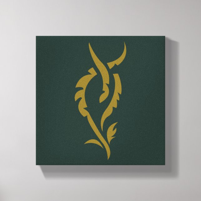 TAURIEL™ Floral Symbol Canvas Print (Front)