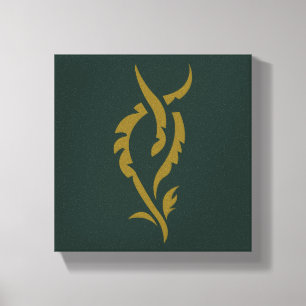 TAURIEL™ Floral Symbol Canvas Print
