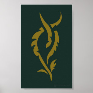 TAURIEL™ Floral Symbol Poster