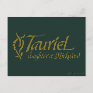 TAURIEL™ Name Postcard